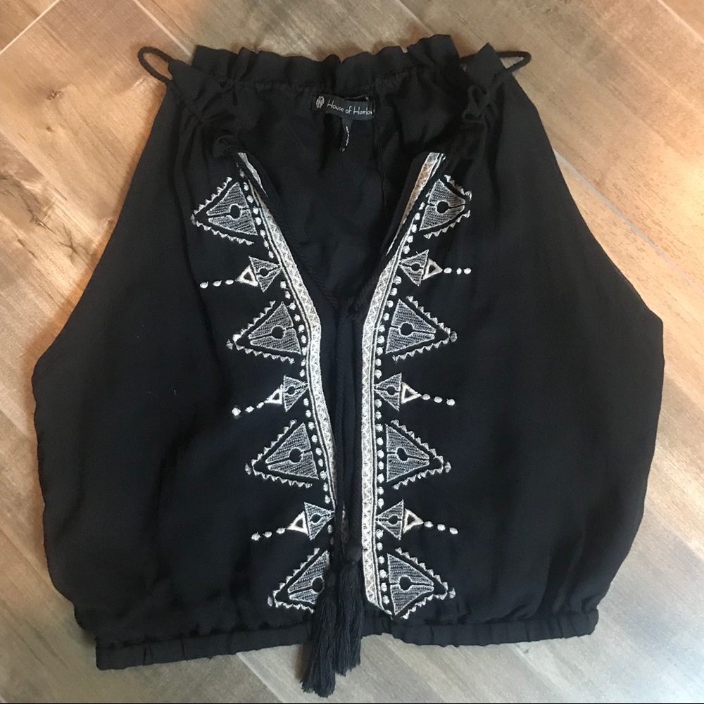 Goddard Crop Top by House Of Harlow 1960 NWT